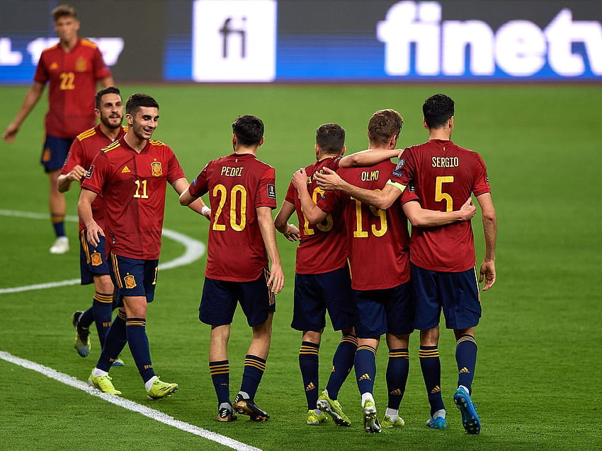 Евро 2021 Група E коефициенти, преглед на графика: Испания е голям фаворит с Полша, Швеция се бори за второ място, испанският отбор евро 2021 HD тапет
