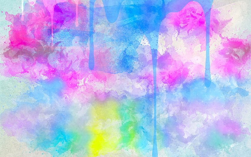 Artwork, canvas, colorful, water color art , 3840x2400, Ultra 16:10, , water color l HD wallpaper