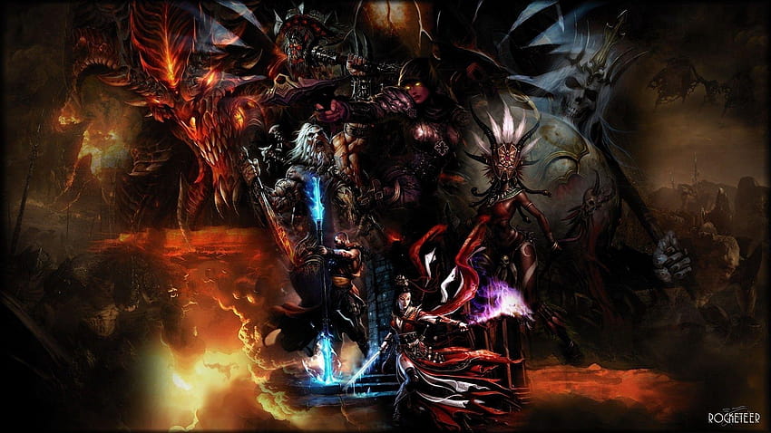 Diablo Reaper of Souls High Definition HD duvar kağıdı