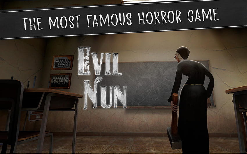 Evil Nun pour Android, Evil Nun 2 histoires effrayantes et jeux de puzzle d'horreur Fond d'écran HD