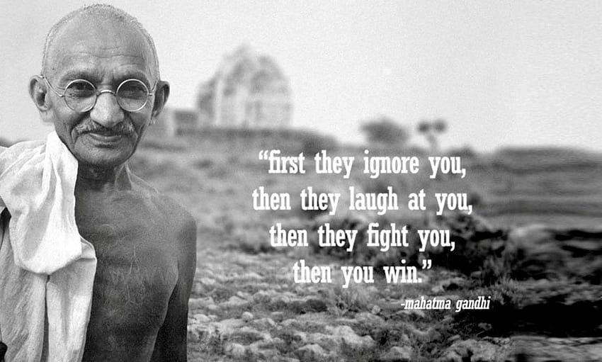 October 2: Nonviolence Day, Gandhi's Birtay HD wallpaper