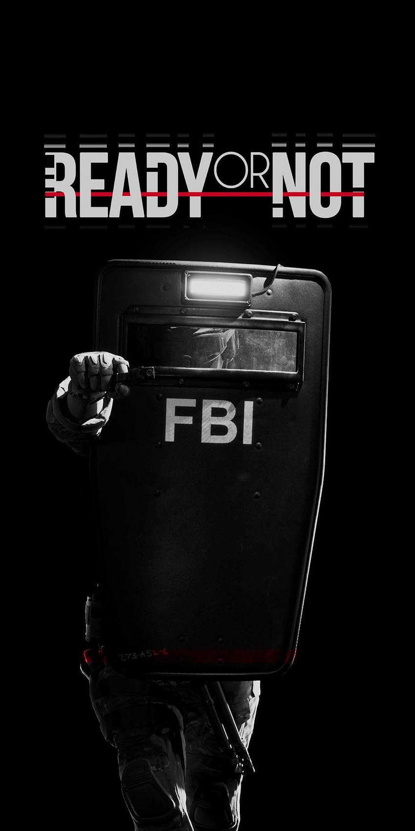 Ready or Not, Videospiel, FBI, Polizei, Dark HD-Handy-Hintergrundbild
