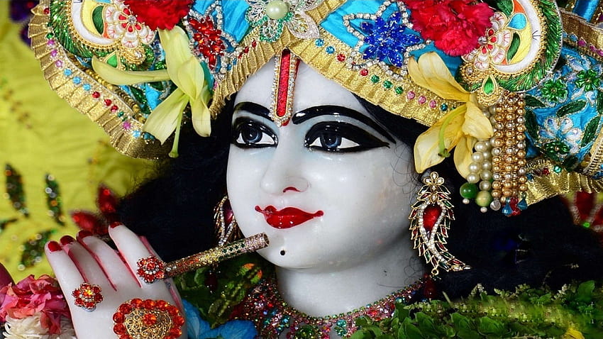 Happy Krishna Janmashtami 2015 Video ...dailymotion, banke bihari HD-Hintergrundbild