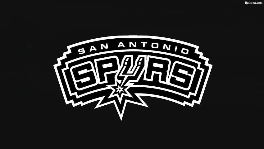 San Antonio Spurs Tła 33607, logo ostrogi Tapeta HD