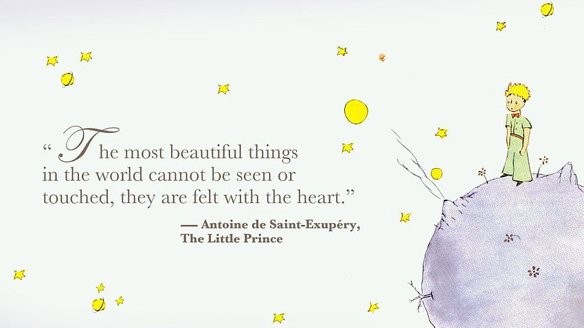 цитати за малкия принц, филм за щастливия принц HD тапет