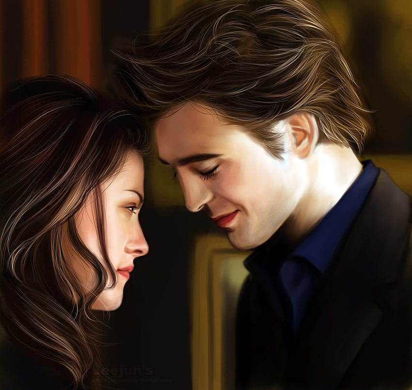 Twilight, Edward, Bella, Couple, Love, Forever, Movie, Series, Painting,  Art / and Mobile Backgrounds, romance film series HD wallpaper | Pxfuel
