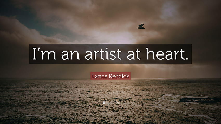 Lance Reddick Quote: “I'm an artist at heart.” HD wallpaper