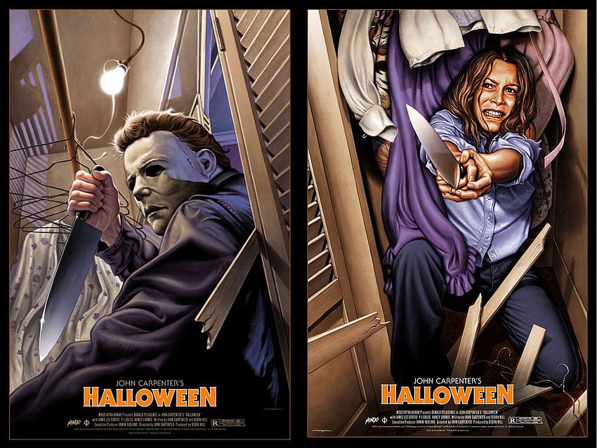 Uživatel Mondo na Twitteru: „Teamed up with @jasonedmiston to create a new HALLOWEEN poster featuring Laurie Strode, the spiritual successor to his 2015 screen print HD wallpaper