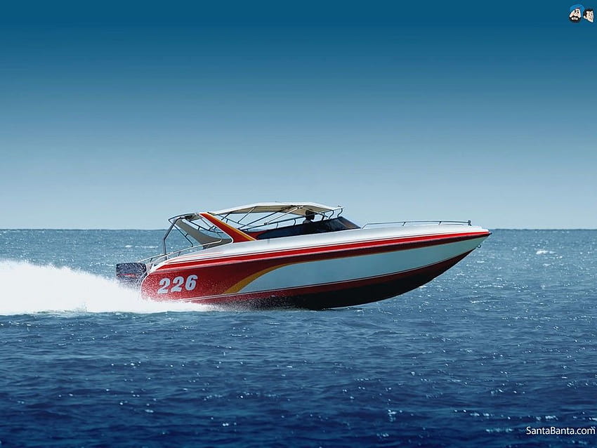 Най-добрите 3 моторни лодки на Hip, радиоуправляеми лодки HD тапет