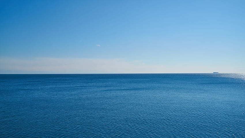 깊고 푸른 바다, 자연, 배경, e0c73b, 바다 자연 HD 월페이퍼