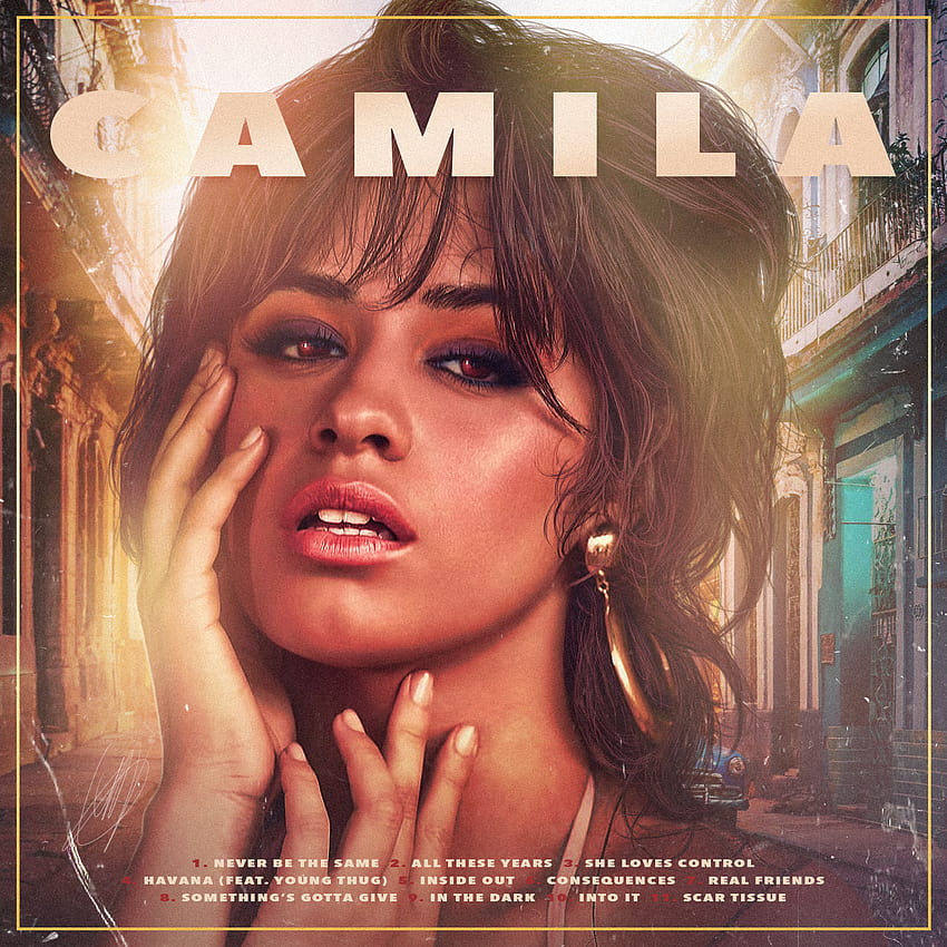 Camila Cabello Album Cover Art, consequences camila cabello HD phone wallpaper