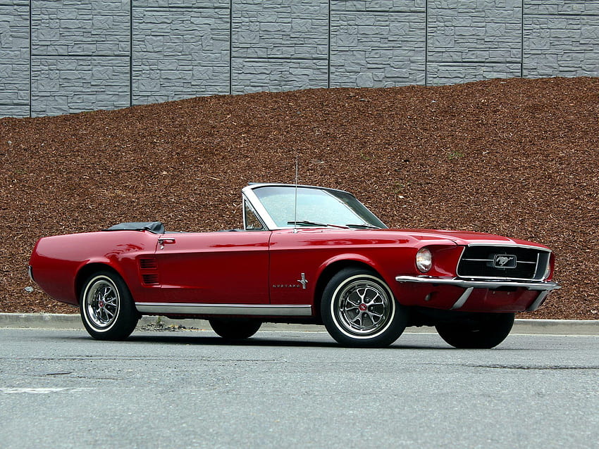 1967 Ford Mustang Convertible muscle classic w, ford mustang 1967 HD wallpaper