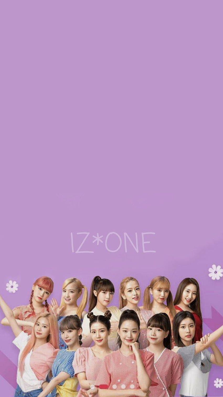 IZONE /LOOKSCREEN y todo, izone violeta fondo de pantalla del teléfono