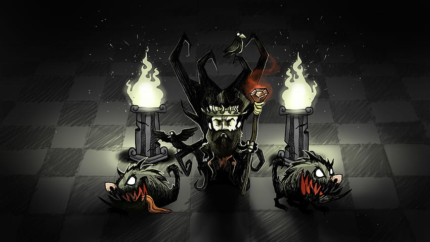 Wilson is back, and in Style /Don't starve fan art, dont starve HD wallpaper