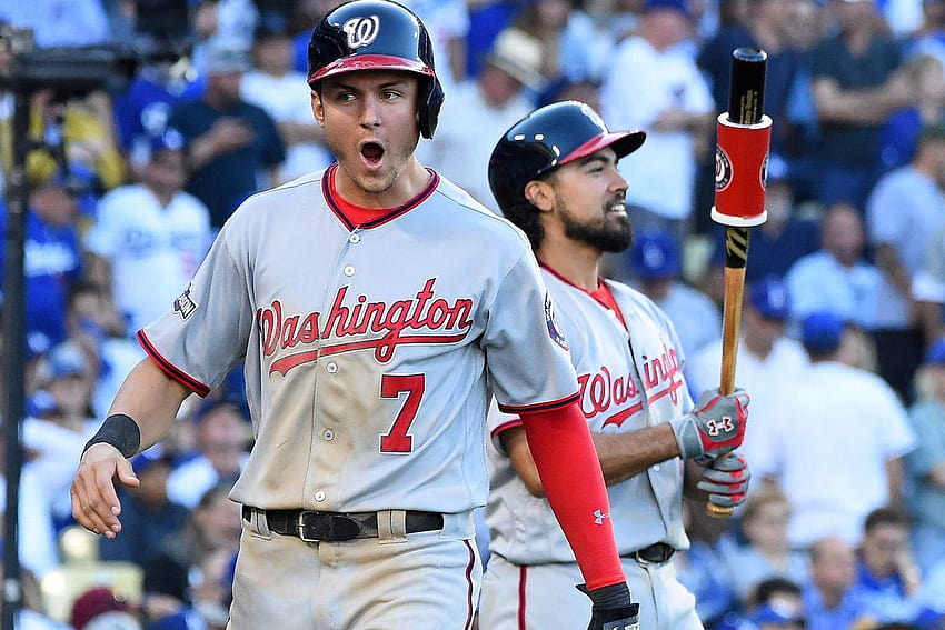 Trea Turner Getting Closer to Swinging a Bat HD wallpaper | Pxfuel