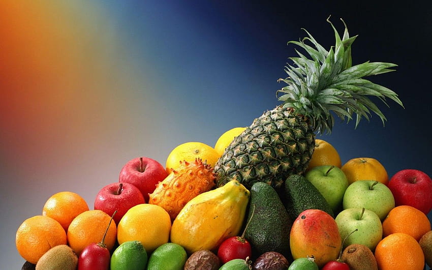 Tropical fruit, artistic HD wallpaper