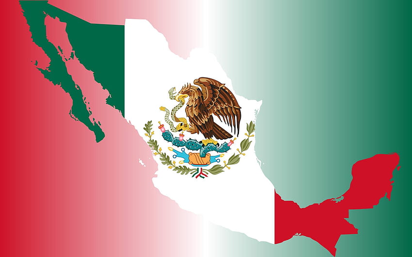 Mexico Flag Map With Backgrounds Icons PNG, mexico background HD wallpaper