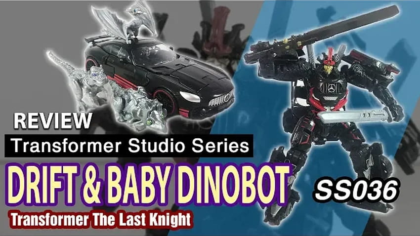 Video Review of Transformers Studio Series The Last Knight Drift and Mini HD wallpaper