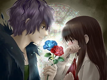14 Anime Valentines Day valentines flower HD wallpaper  Pxfuel