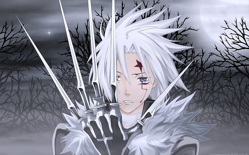 White haired male anime character HD wallpapers | Pxfuel
