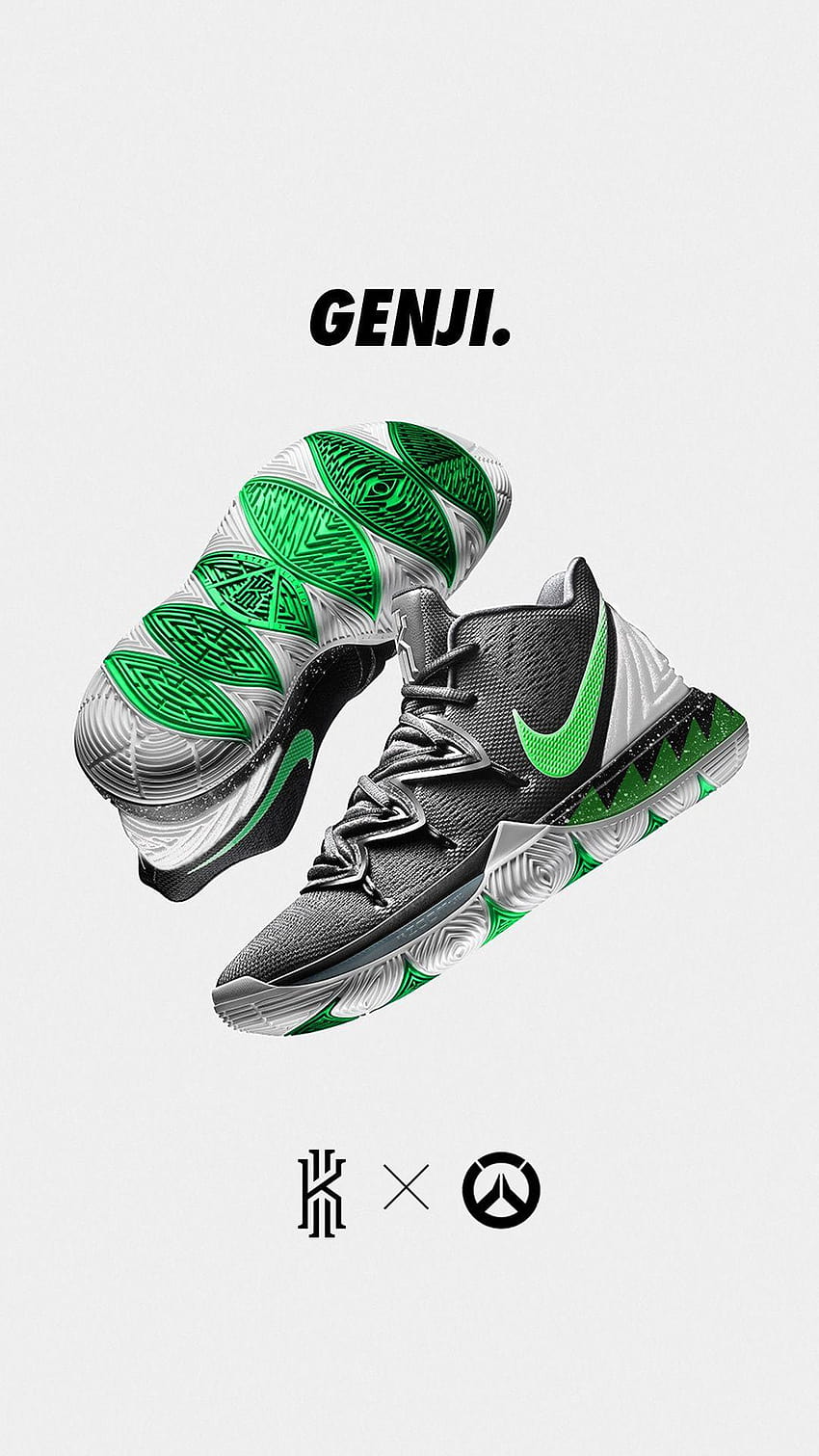 Nike Kyrie 5 X Overwatch Concepts on Behance, chaussures logo kyrie irving Fond d'écran de téléphone HD
