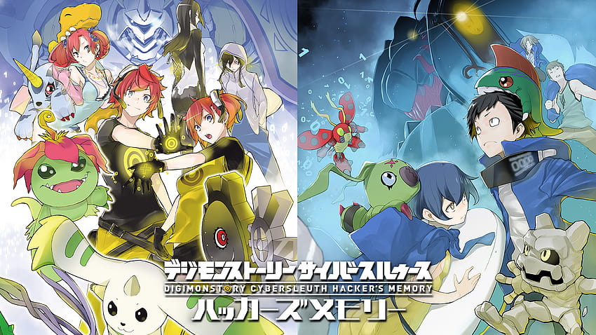 Japanese Nintendo, digimon story cyber sleuth complete edition HD wallpaper