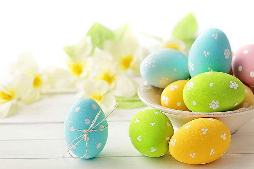 Easter Eggs Holidays HD wallpaper