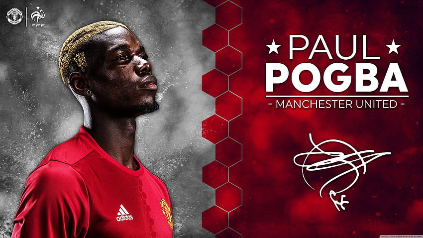 Paul Pogba Manchester United 2016 17 ❤ for HD wallpaper