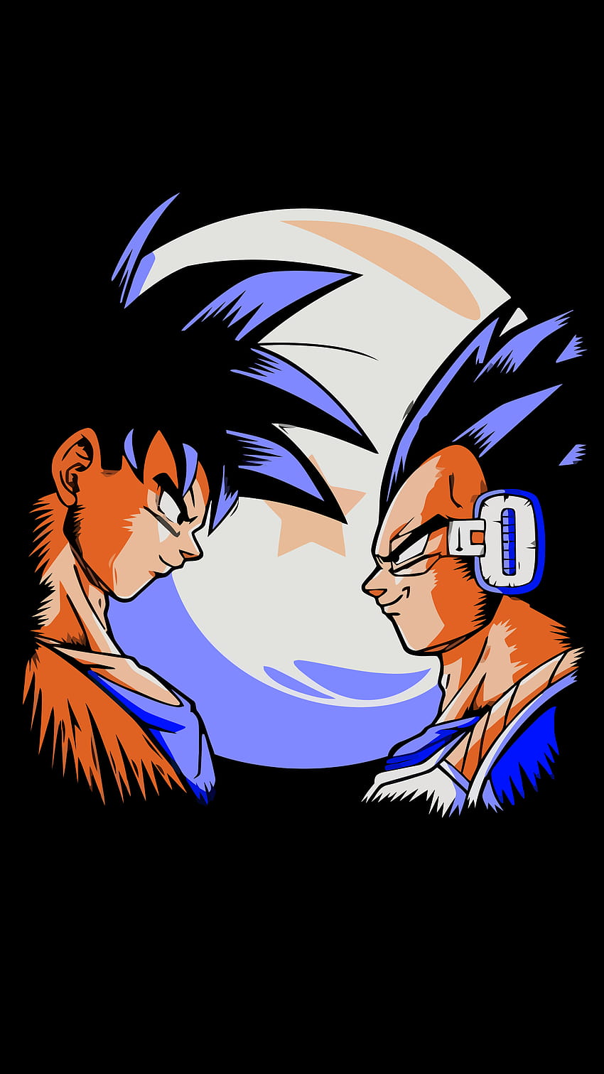 Dragon Ball Z: Goku vs. Vegeta, dbz oled q HD 전화 배경 화면