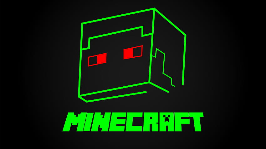 minecraft logosu HD duvar kağıdı