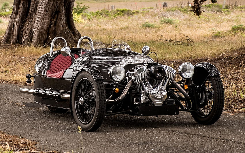 2011 Morgan 3 Wheeler, three wheeled vehicle HD wallpaper