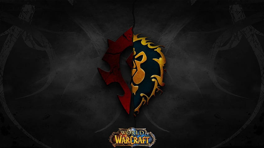 World Of Warcraft Alliance kontra Horda, wow hordo Tapeta HD