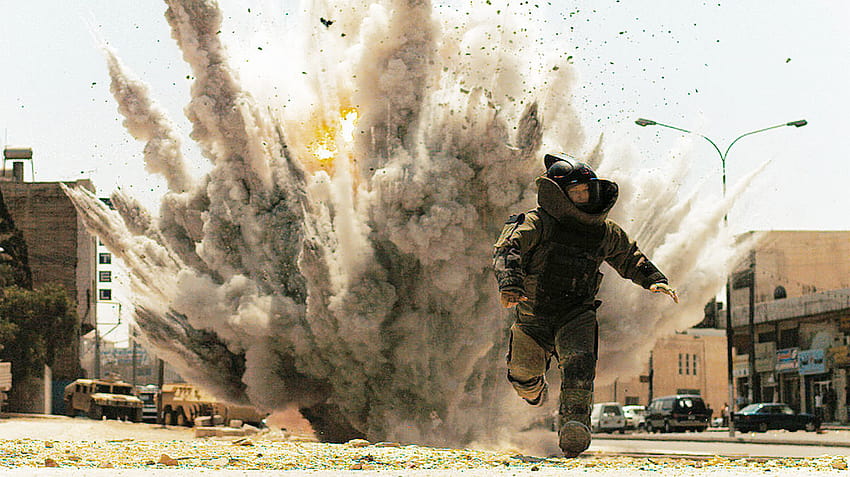 The Hurt Locker…EOD im Irak „Konflikt und Kommunikation, die verletzten Locker-Filmfiguren.“ HD-Hintergrundbild