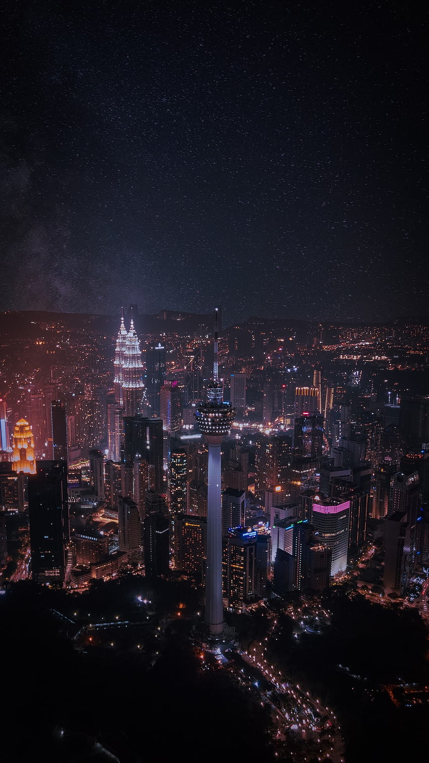50 City Night [], nightime aesthetic HD phone wallpaper