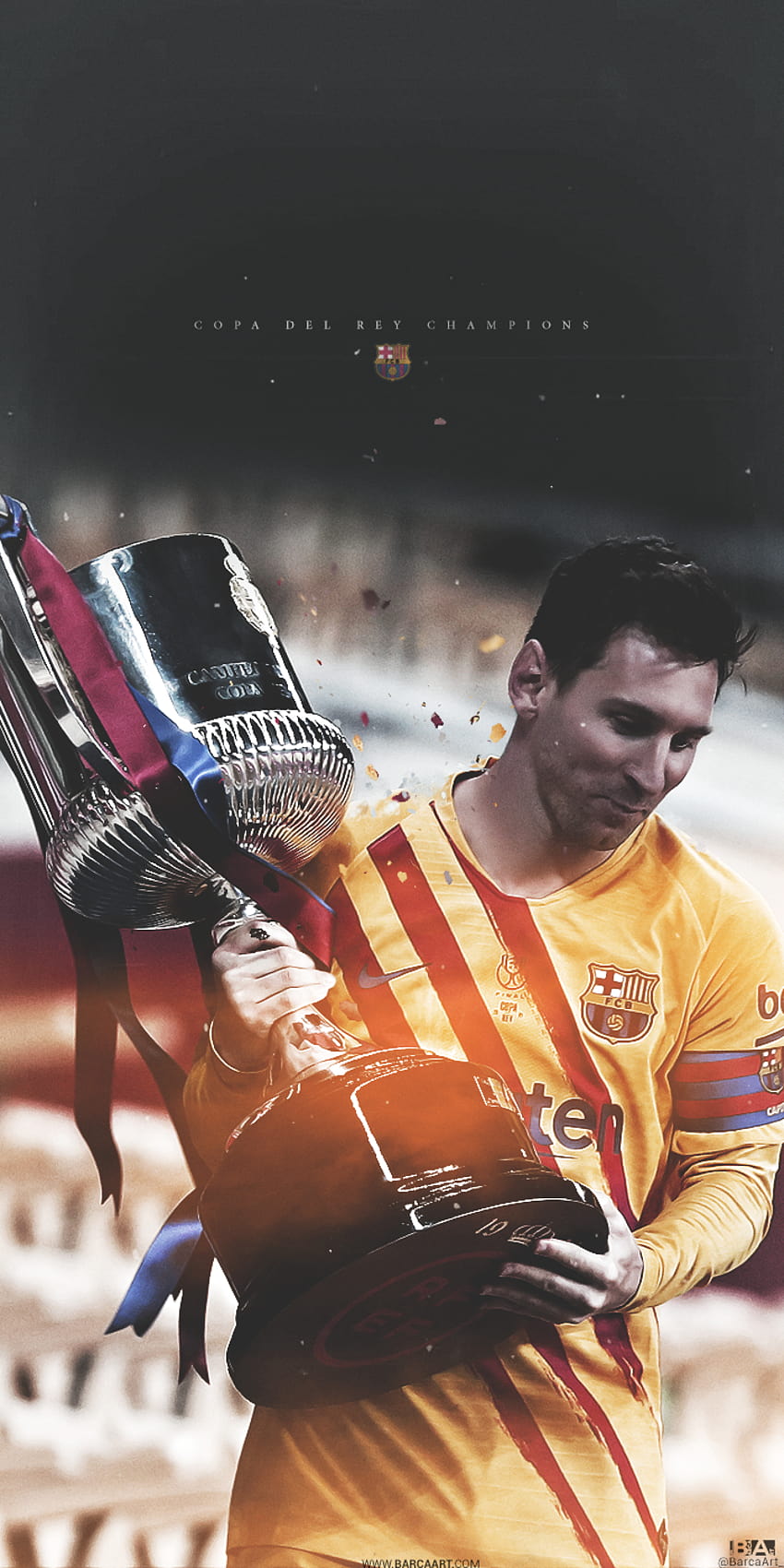 Lionel Messi, gracias messi HD phone wallpaper