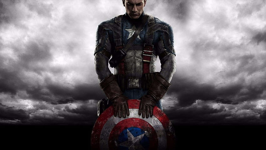 Marvel Captain America, captain america shield laptop HD wallpaper