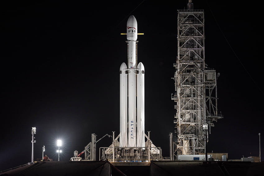 Preview: SpaceX Set to Debut Falcon Heavy Rocket via Long, spacex falcon heavy HD wallpaper