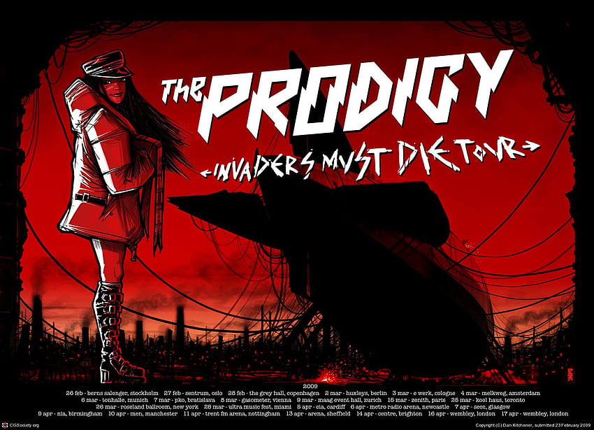 Officiel The Prodigy 016 – The Prodigy Fanboy – Liam, Keith flint Fond d'écran HD