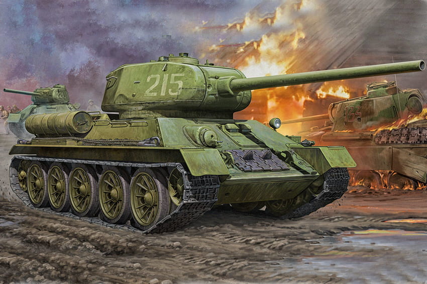 t 34 HD wallpaper