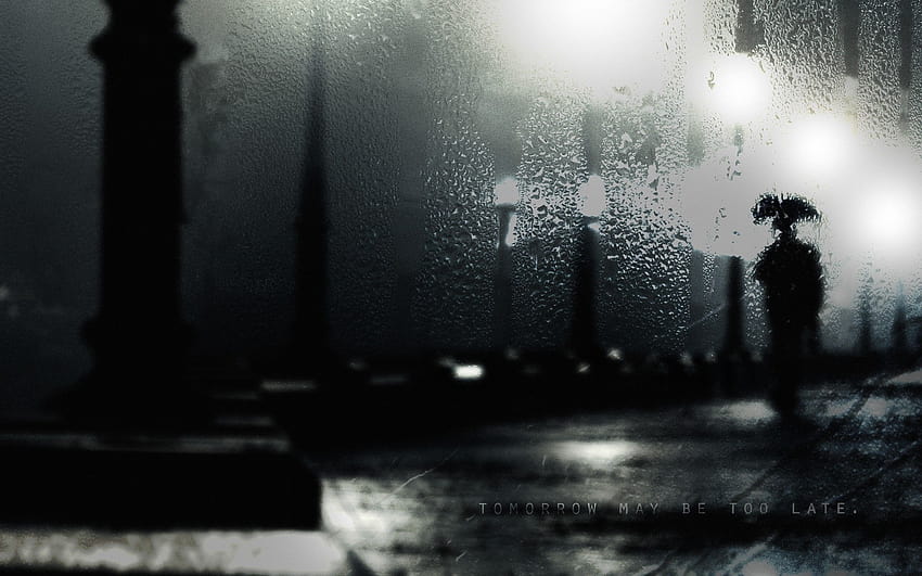 Rainy, tumblr rain cityscape HD wallpaper | Pxfuel