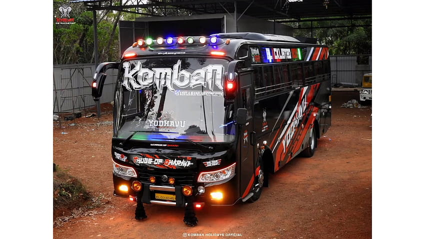 komban ônibus turístico papel de parede HD