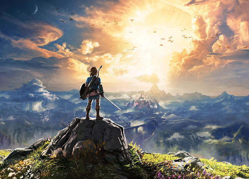 100 The Legend of Zelda: ลมหายใจแห่งป่า Sheikah วอลล์เปเปอร์ HD