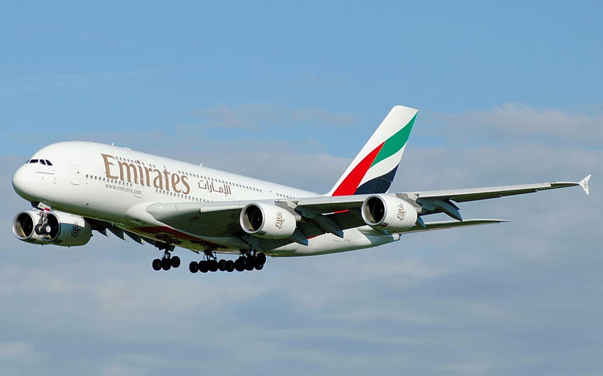 Emirates Airlines HD-Hintergrundbild