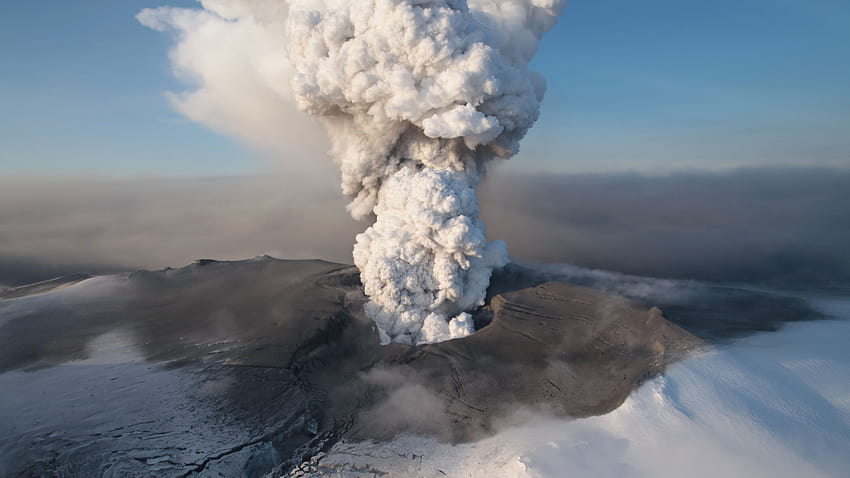 Volcanoes Releasing Carbon Dioxide, co2 HD wallpaper