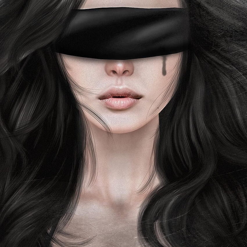 is blind., blindfold HD phone wallpaper