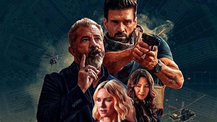 Mel Gibson and Frank Grillo's Sci, boss level HD wallpaper