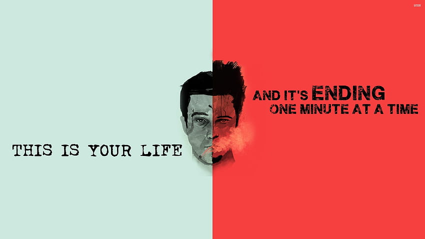 nice Fight Club Quote, movie quotes HD wallpaper