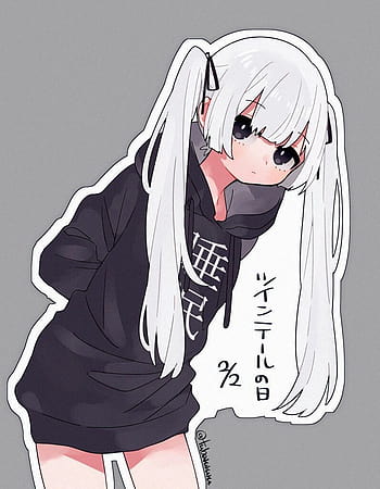 Cute Anime Girl with Hoodie by HayzarX on DeviantArt