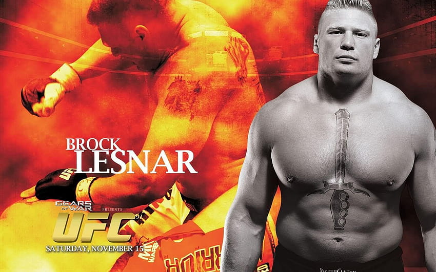 Brock Lesnar UFC HD wallpaper