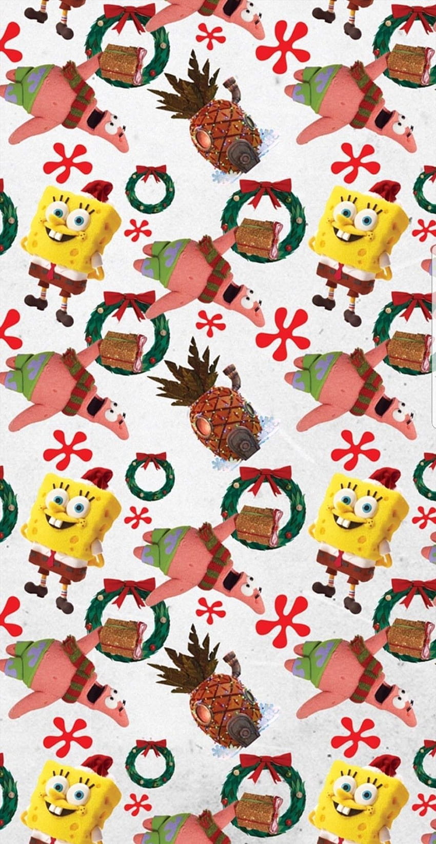 abril on Spongebob Squarepants, bob esponja navidad fondo de pantalla del teléfono